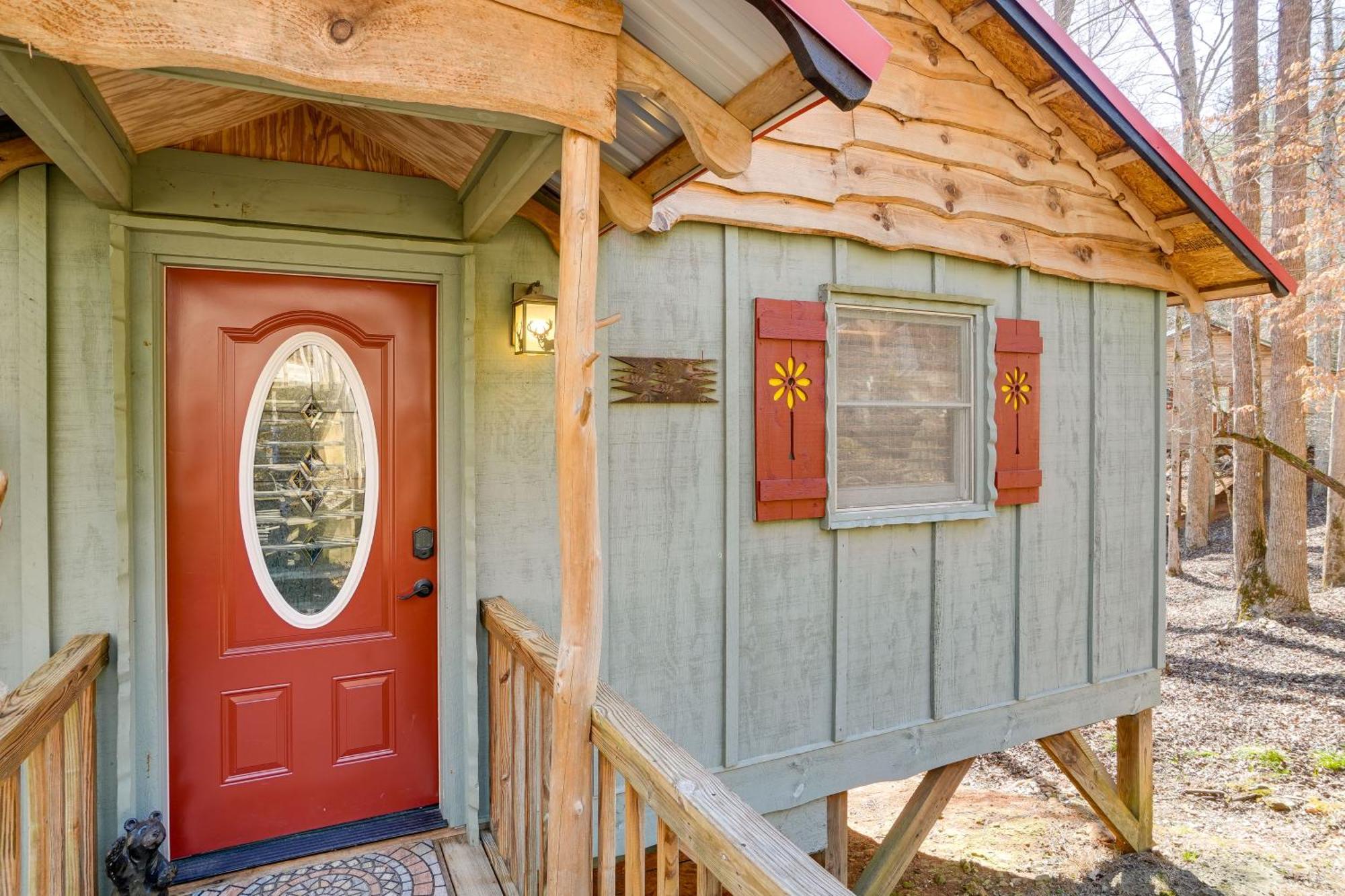 Secluded Family Retreat In Dahlonega With Hot Tub! Villa Exteriör bild