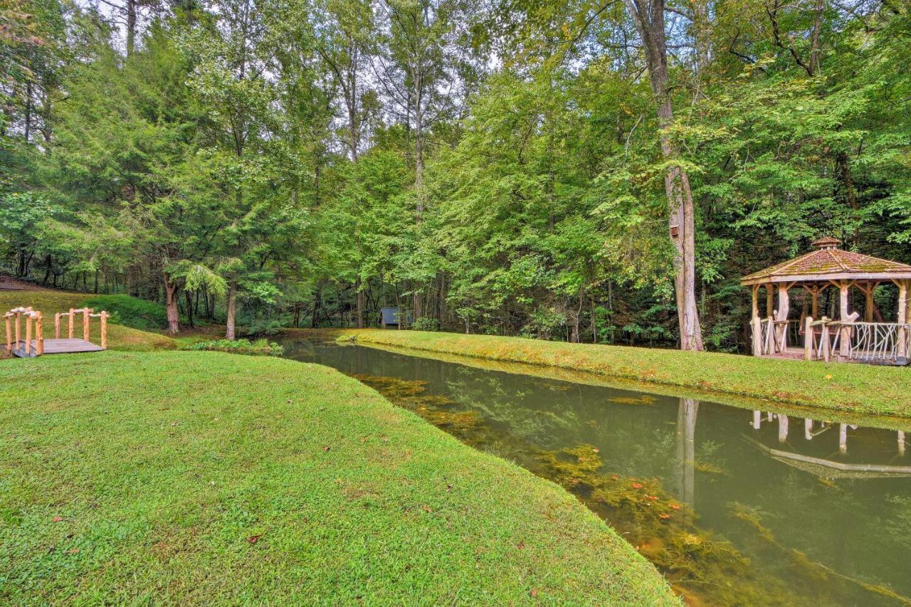 Secluded Family Retreat In Dahlonega With Hot Tub! Villa Exteriör bild