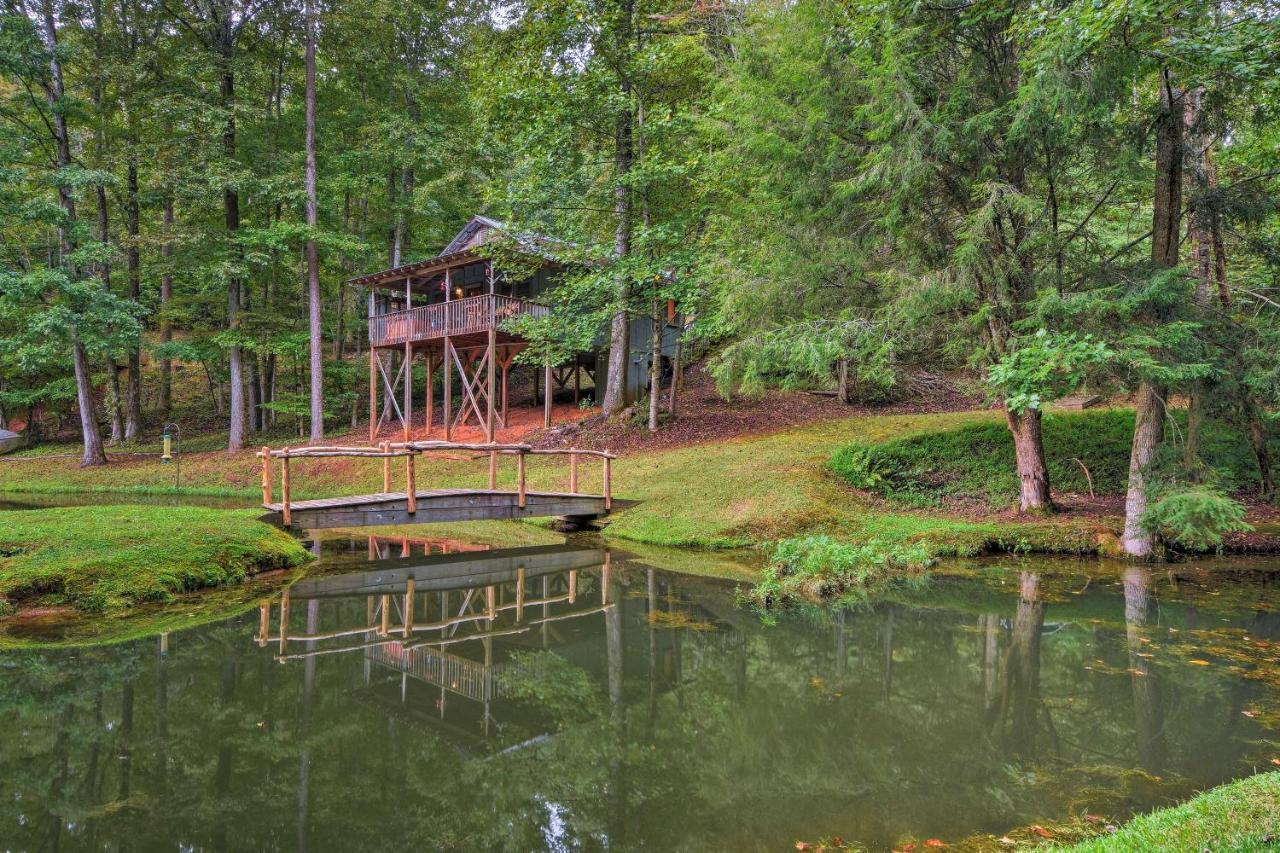 Secluded Family Retreat In Dahlonega With Hot Tub! Villa Exteriör bild